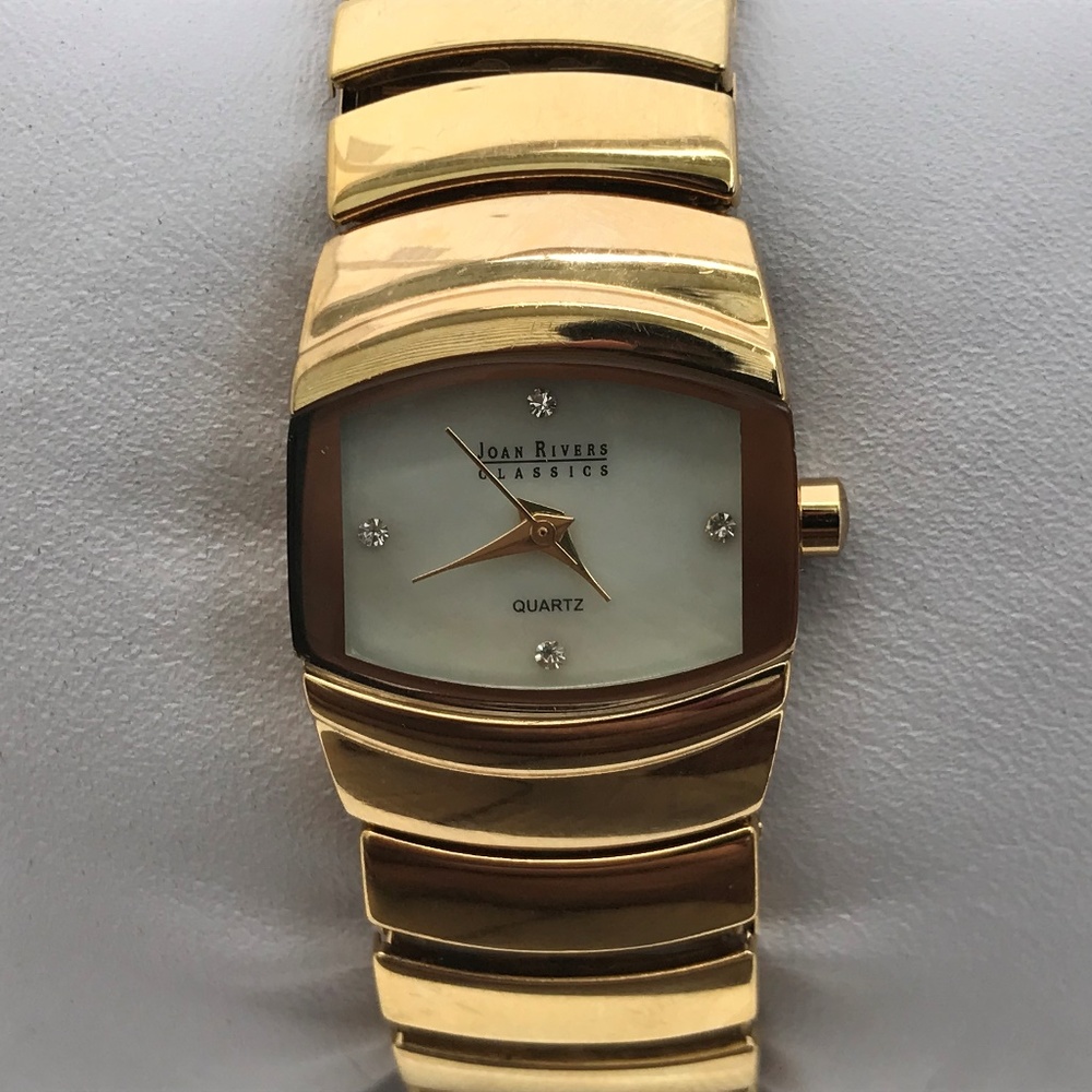 JoanRivers Classics Women Watch Gold Tone … - Picture 1 of 8